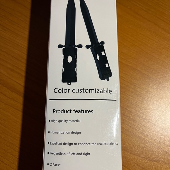 New Pair Sword Grip for Nintendo Switch Video Game Sports - Picture 2 of 5